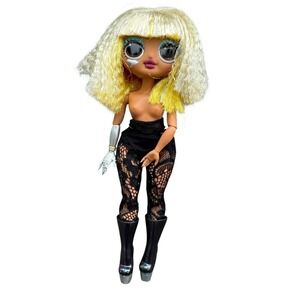 LOL Surprise OMG Remix Rock Fame Queen Doll‎ Blonde Robot Arm Platform Boots
